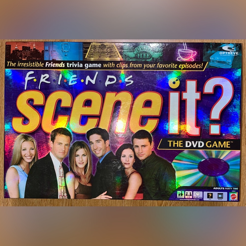 Mattel Friends Scene It? The DVD Game - NEW IN PERFECT CONDITION BUT UNSEALED
